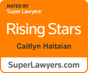 Rated by Super Lawyers Rising Stars - Caitlyn E. Haitaian